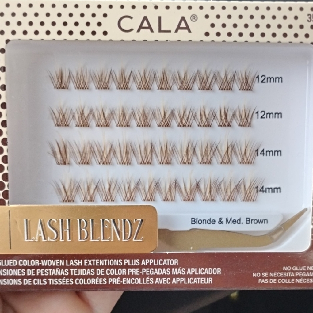 CALA Lash Blendz Blonde & Medium Brown Lashes